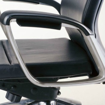 日本製 サミットチェア 本革 ハイバック オフィスチェア ミーティング