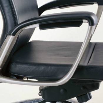 doku103　yp サミットチェア ノーリツ SMI-H8K ハイバック 日本製 サミットチェア 本革 ハイバック オフィスチェア