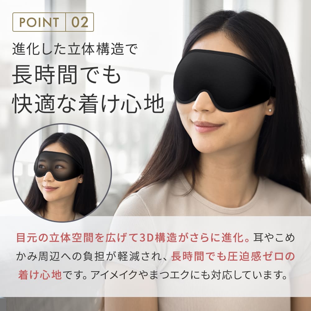 NeyoWell 3Dpremiumアイマスク