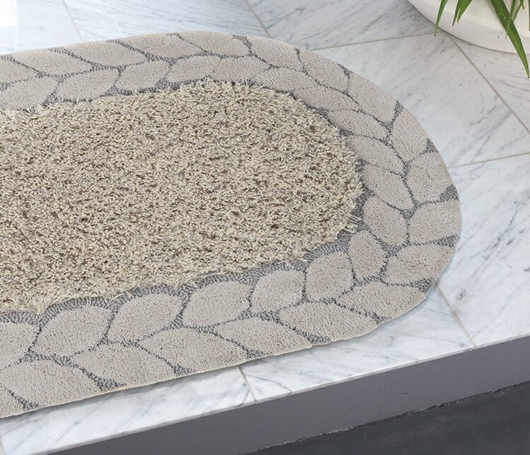 東リ（TOLI） 玄関マット TOM5107 70cm×120cm オーバル 楕円形 東リ