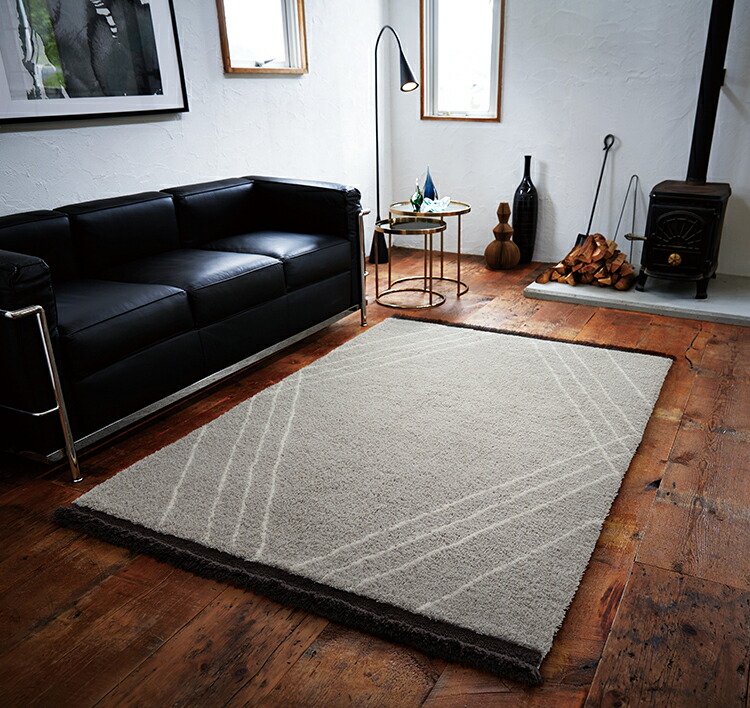 東リ（TOLI） ラグマット TOR4310 140cm×200cm ラグマット 北欧