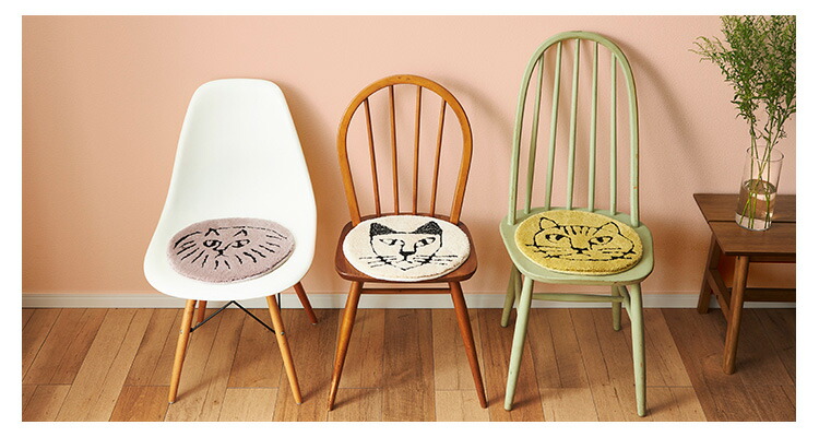 アスワン チェアパット リサラーソン （マイキー・ハリネズミ