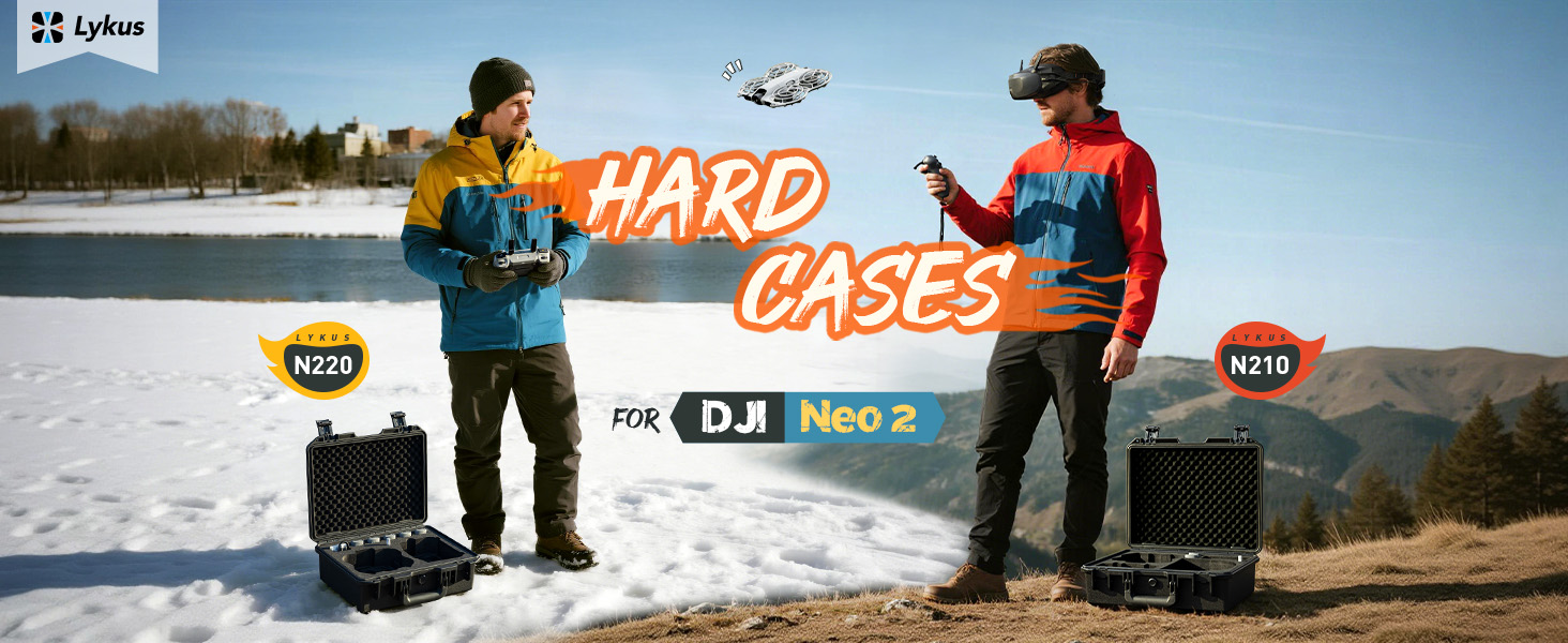 Lykus ライカス DJI Neo 2 コンボ Plus ハードケース ネオ DCP-N220