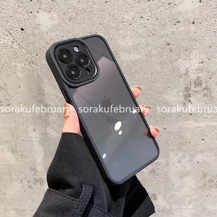 iPhone15ケースケース スマホケース アイフォンケース アイフォン iPhone 11 12 13 14 Pro Max   ブラック ホワイトピンク ブルー クリア 透明 おしゃれ｜sorakufebruary｜02