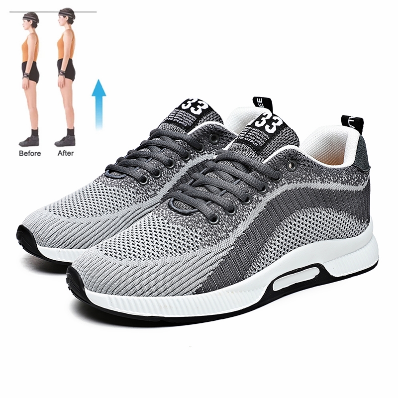 Elevator Shoes Height Increase Shoes for Men Sneakers Tall Heightening