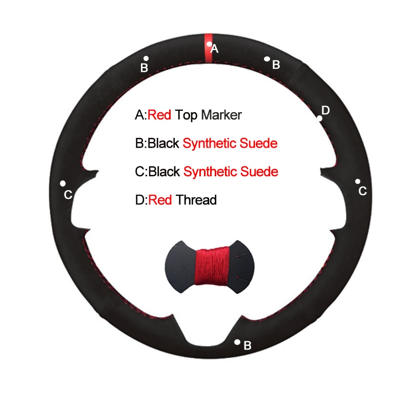 手縫製 車 ステアリング ホイール カバー ラップ 革 スエード bmw mスポーツ E36 1996 2000 E39 1995 2001 Z3 m E36/7 E36/8 1998 2002 :hrv009013:Sorakumo