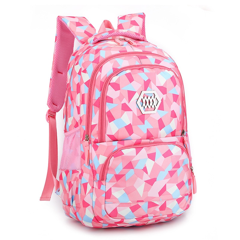 School Backpack for Girls Camouflage Printing Chil...