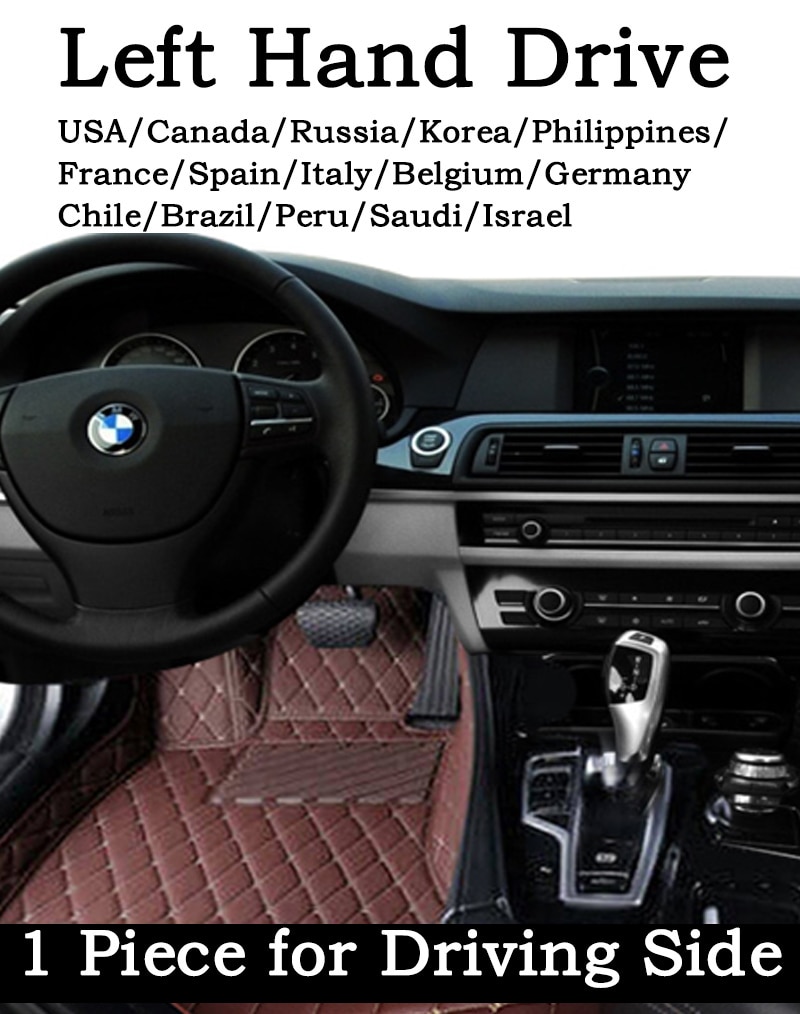 BMW i3 i01 2013-2022 レザー カーフロアマット 車内 防水 ラグ インテリアパーツ 2014 _ 1｜sorakumo｜03