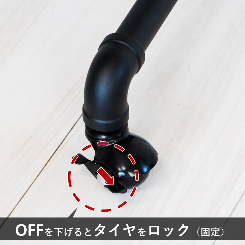 ハンガーラック コンパクト ガス管 アイアン 黒 パイプ 服 収納 80 Amazon｜FiDi ハンガーラック ガス管 アイアン 黒 パイプ