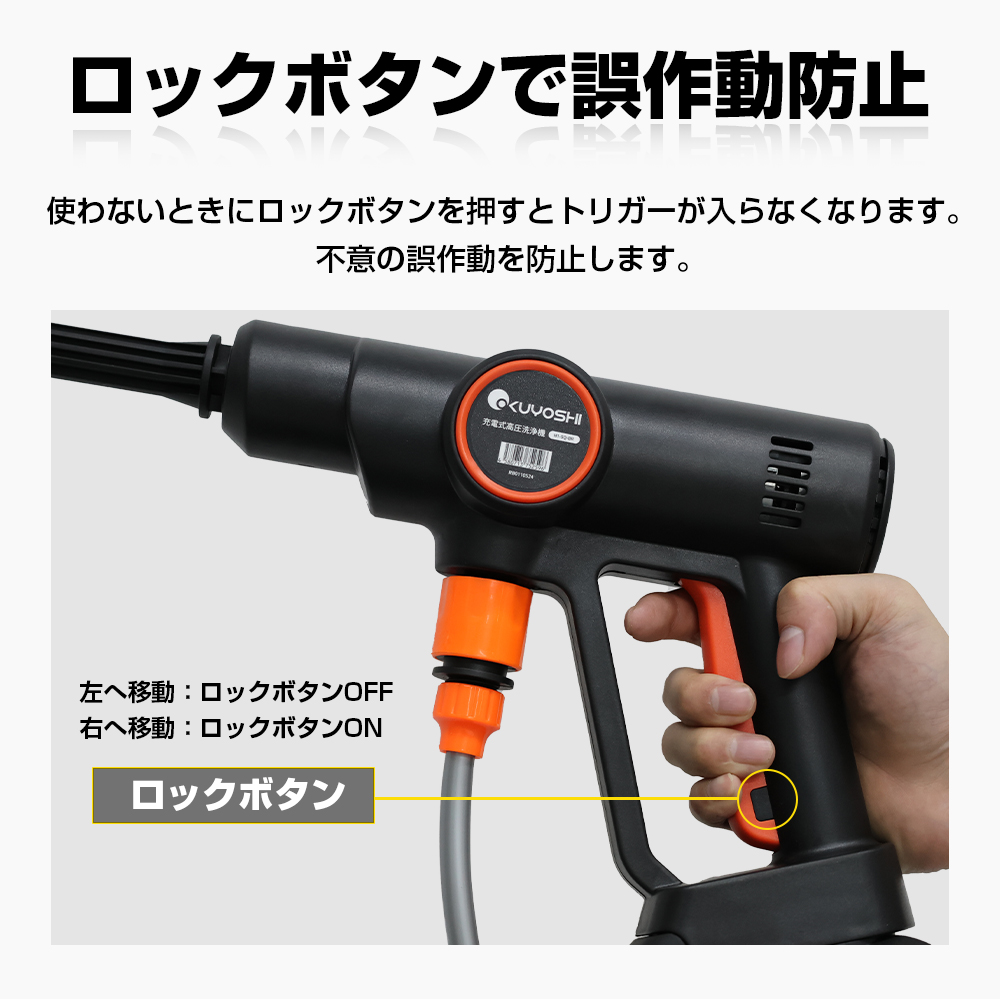 年末年始セール価格】高圧洗浄機 コードレス 充電式 高圧洗浄 ハンディ