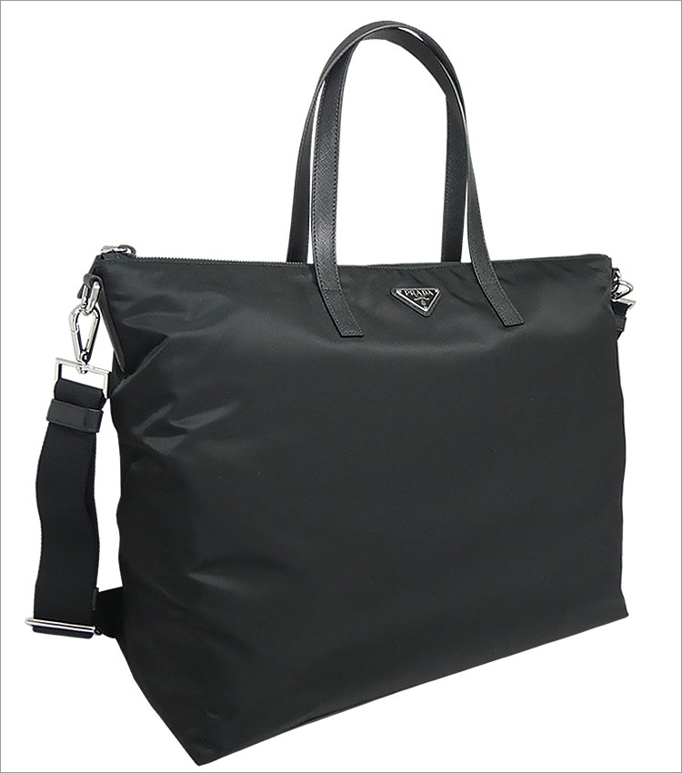 ★希少！【PRADA SPORTS 】ブラックトートバッグ【NERO】 PRADA プラダ トートバッグ レディース ブラック 1BG373 V B9O