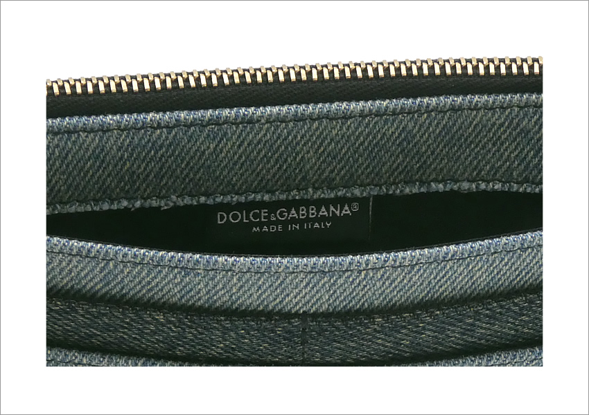 DOLCE&GABBANA（ドルチェ & ガッバーナ） デニム ラージ カードケース