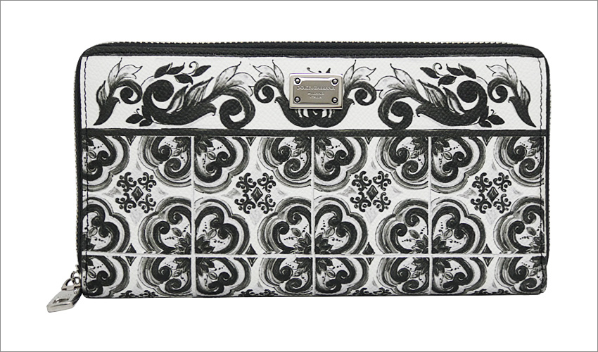 DOLCE&GABBANA（ドルチェ & ガッバーナ） マヨリカプリント カーフ