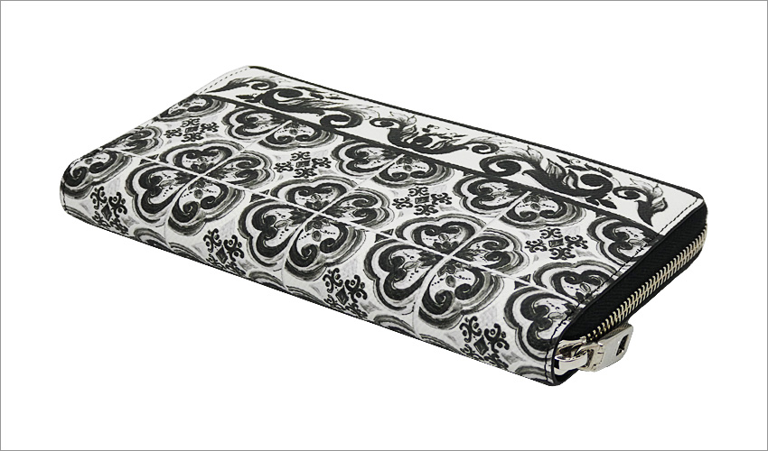 DOLCE&GABBANA（ドルチェ & ガッバーナ） マヨリカプリント カーフ