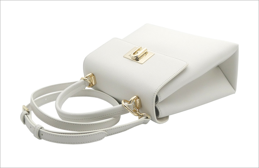 FURLA フルラ Furla 1927 トップハンドルバッグ S Marshmallow