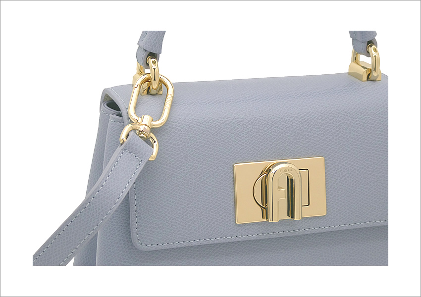 FURLA フルラ Furla 1927 トップハンドル MINI NUVOLA ブルー