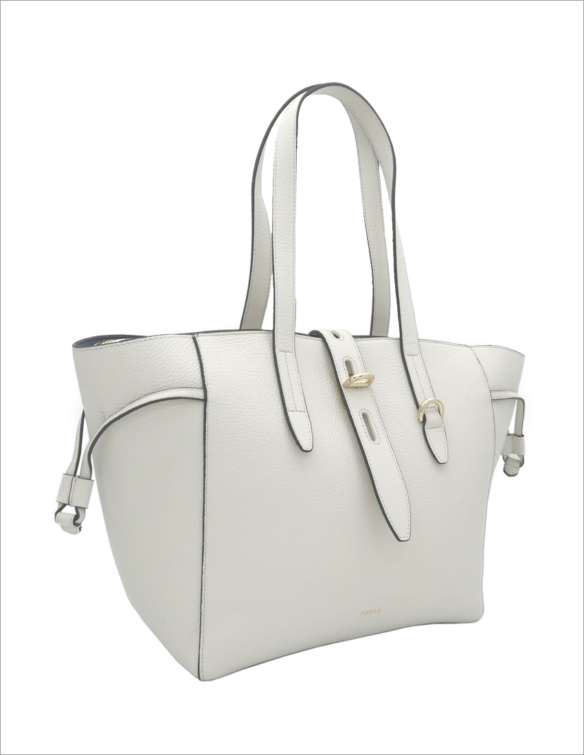 フルラ FURLA NET トートバッグ M MARSHMALLOW ホワイト