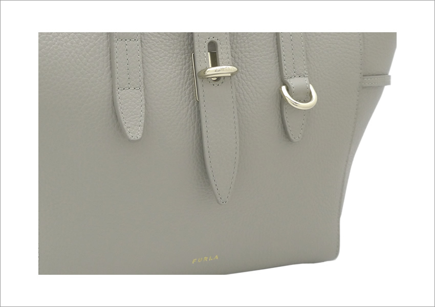 みーFURLA 薄いグレービジネスバッグ furla-wb00952-hsf000-m7y00-