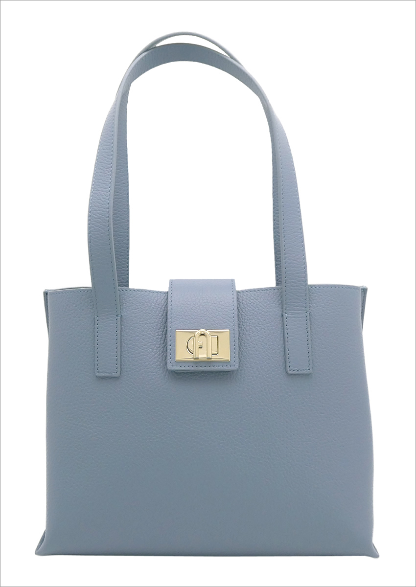 フルラ Furla 1927 トートバッグ M CELESTIAL グレーブルー系 