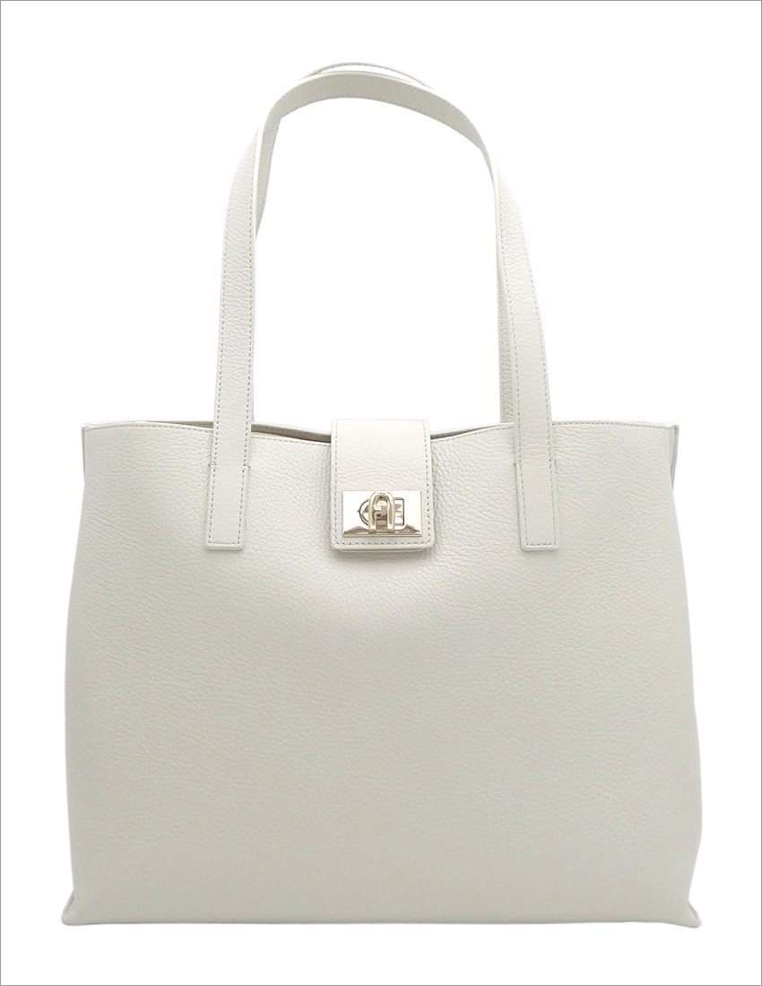 ☆FURLA☆ FURLA 1927 Tote M トートバッグ ホワイト♪ ☆FURLA☆ FURLA 1927 Tote M トートバッグ ホワイト♪ (FURLA
