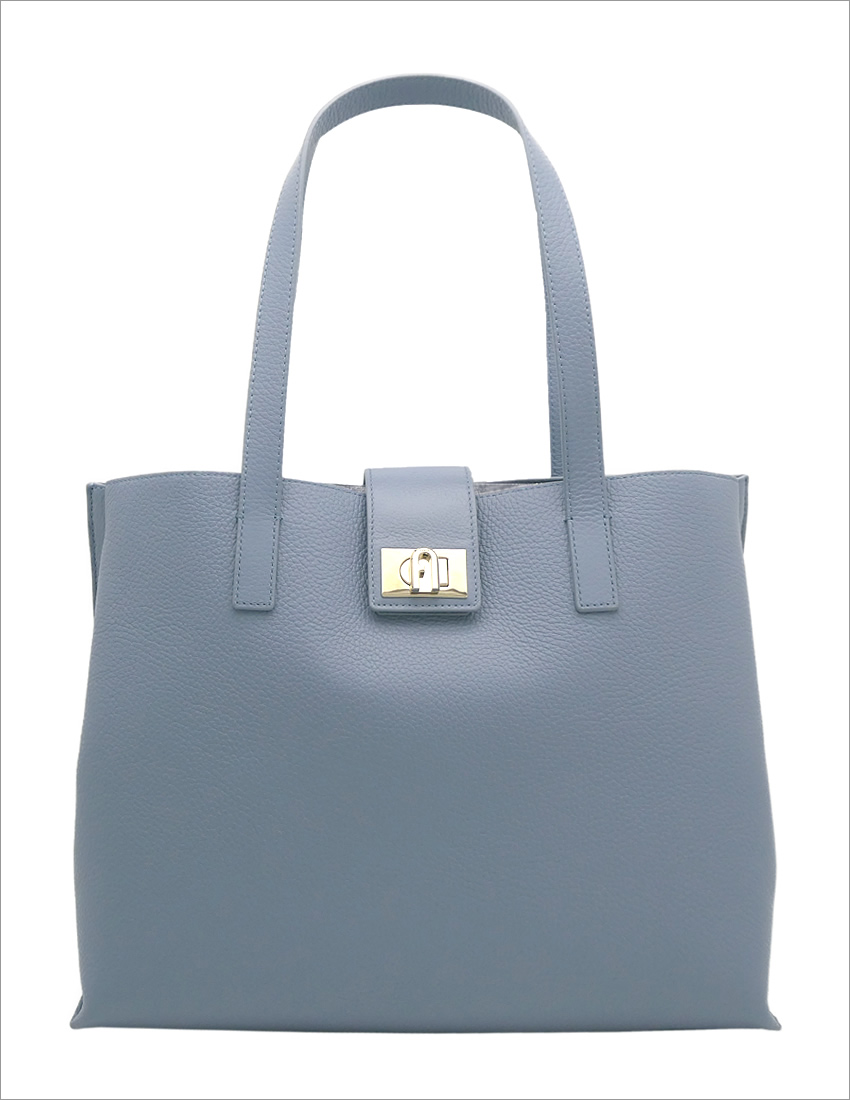 フルラ Furla 1927 トートバッグ L CELESTIAL グレーブルー系 