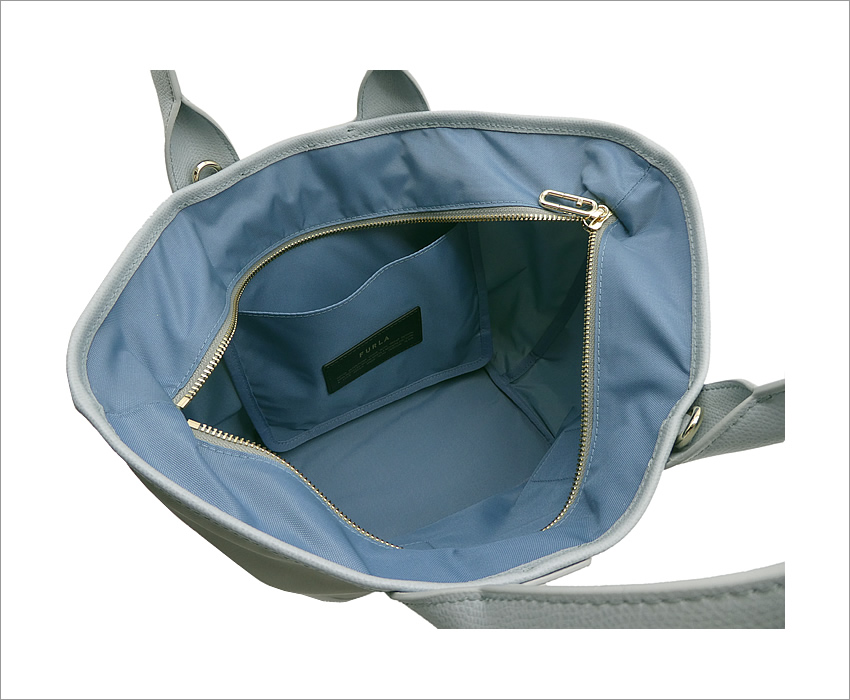 【NEW限定品】 Piuma Furla フルラ FURLA トートバッグ CENERE+CELESTIAL+ M 靴