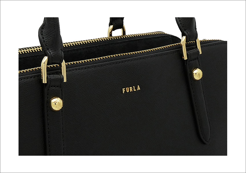 FURLA（フルラ） FURLA GIULIA ボストンバッグ L NERO ブラック