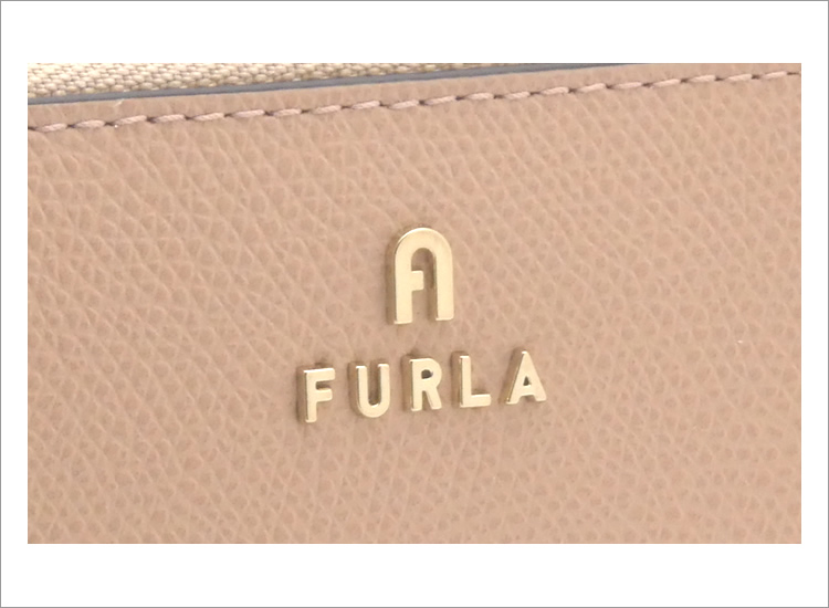 即納★SALE【FURLA】CAMELIA ジップアラウンド L ギフトにも♪ ジップアラウンド L NUVOLA+BALLERINA i int. Furla Camelia