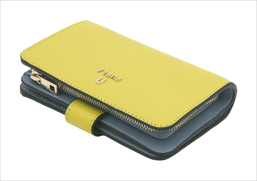 FURLA（フルラ） Furla Camelia コンパクト財布 M MUDEC YELLOW+