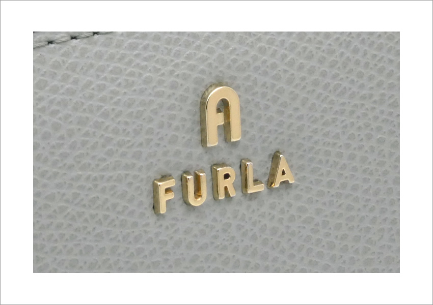 FURLA フルラ Furla Camelia コンパクト財布 S CENERE+VANIGLIA