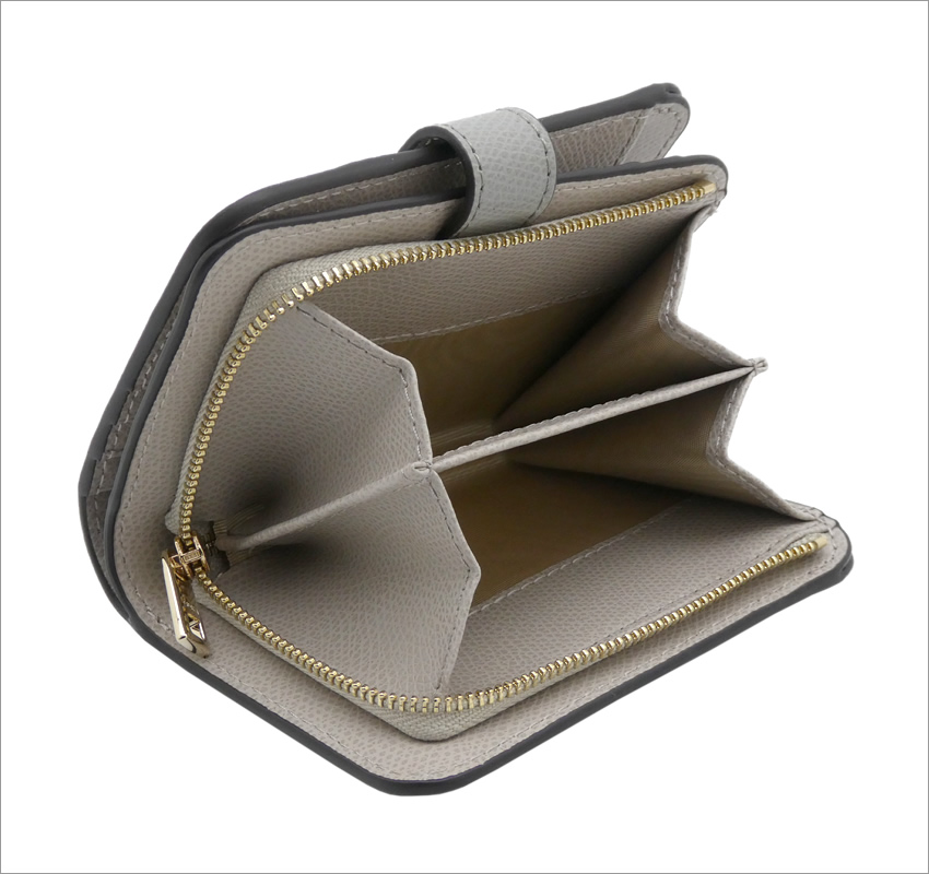 FURLA フルラ Furla Camelia コンパクト財布 S CENERE+VANIGLIA