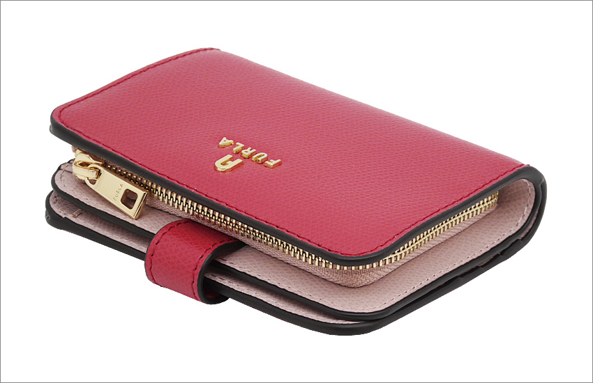 FURLA（フルラ） Furla Camelia コンパクト財布 S RUBY+COROLLA int