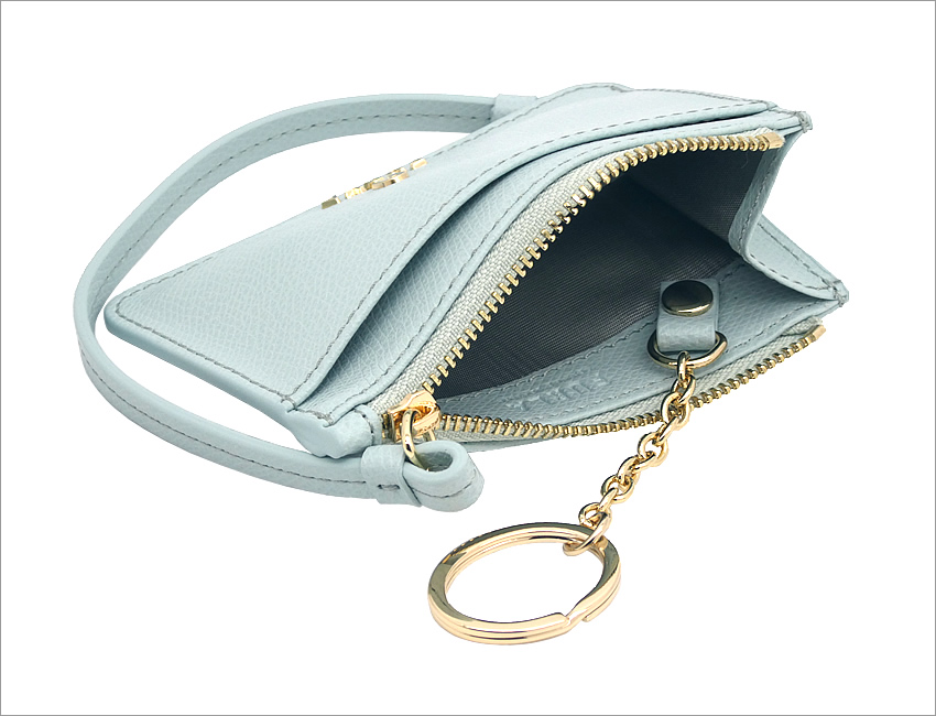 FURLA 花モチーフ コインケース フルラ FURLA マルチ花柄 三つ折り財布 コインケース カード入れ