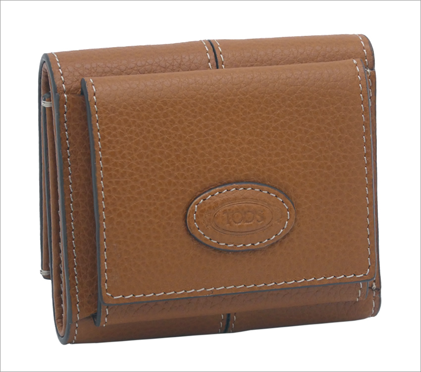 TOD'S（トッズ） レザー ウォレット XAWDBNB2000XSOS410 tods 三つ折り