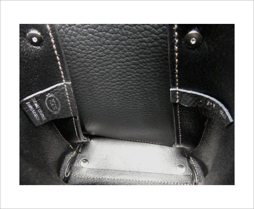 Tod's XBWAPAT9000QRIB999 関税送料込 Woman ブラック トッズ レザー バッグ マイクロ