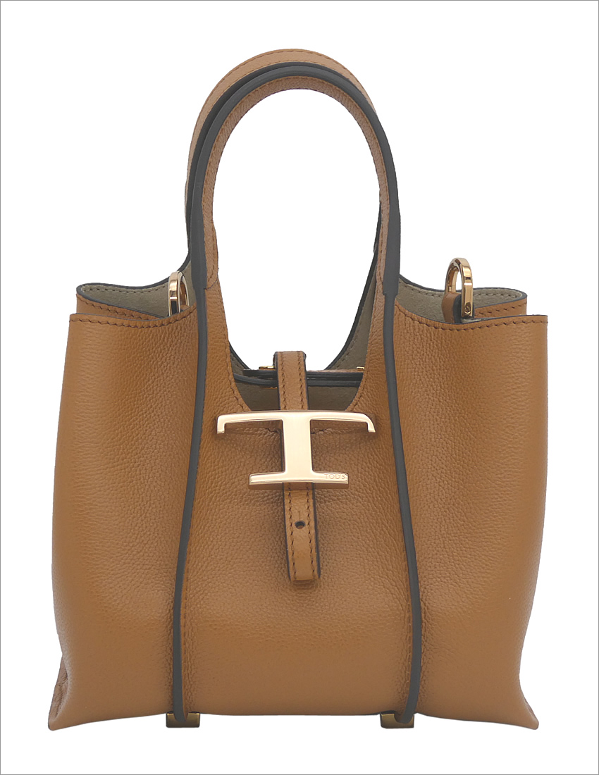 【TOD'S / トッズ】T タイムレスショッピング バッグ マイクロ TOD'S トッズ T タイムレス レザー ショッピング バッグ ミニ