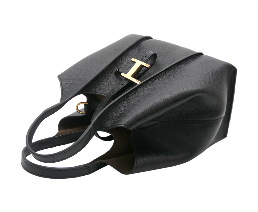 TOD'S トッズ T タイムレス レザー ショッピング バッグ ミニ