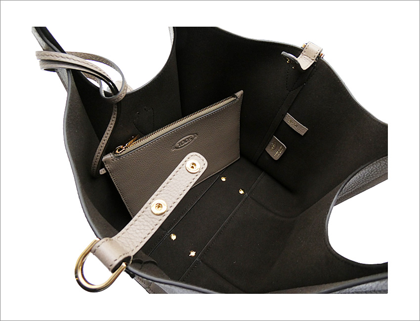 TOD'S（トッズ） TOD'S T タイムレス レザー ショッピング バッグ ミニ
