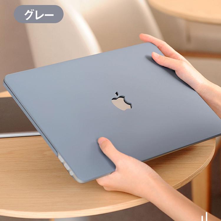新発売 MacBook Pro 2022 M2 ケース 13.3インチ 13インチ MacBook M2チップ マックブックプロ カラフル カラバリ ケース 保護カバー 半透明 クリア｜sotela｜11