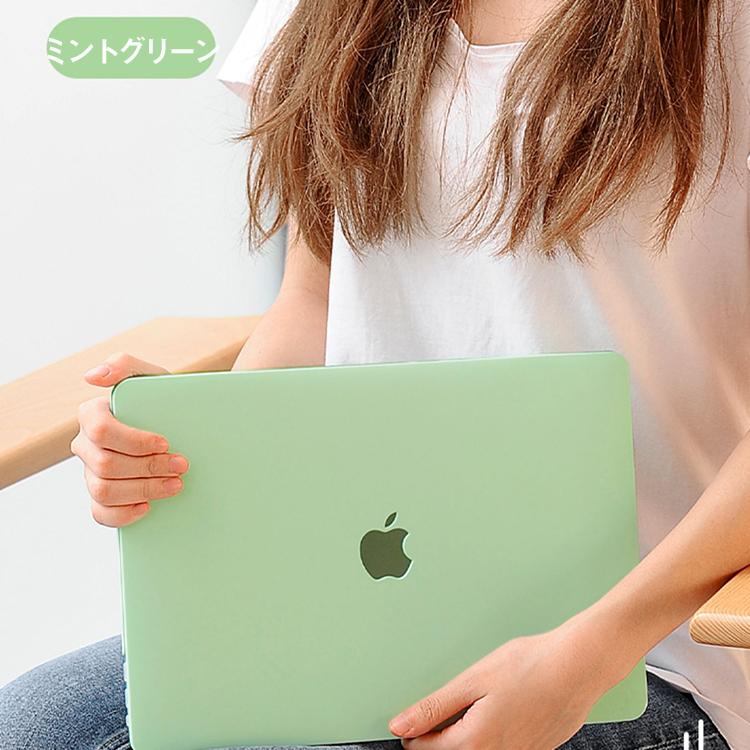 新発売 MacBook Pro 2022 M2 ケース 13.3インチ 13インチ MacBook M2チップ マックブックプロ カラフル カラバリ ケース 保護カバー 半透明 クリア｜sotela｜08