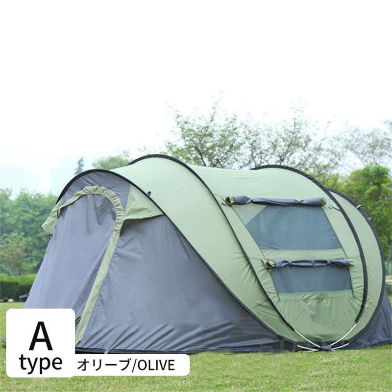 テント ポップアップテント ワンタッチテント 空間が広い 3-4人