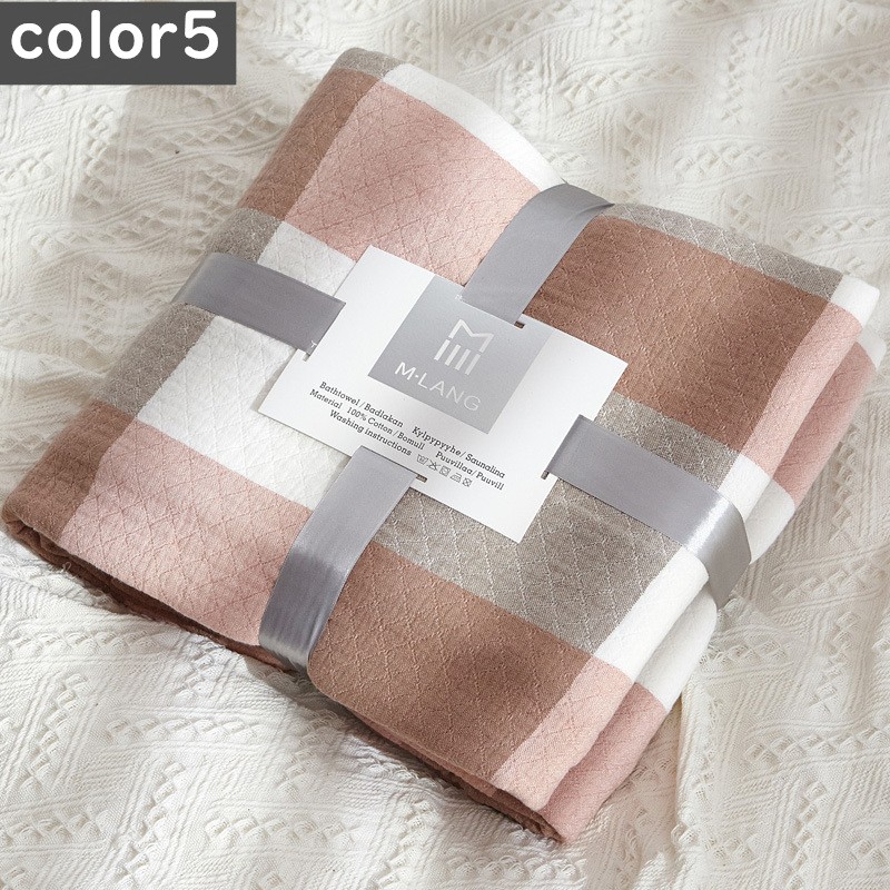 ブランケット チェック柄 綿 ケット タオルケット おすすめ セール 肩掛け 格子柄 おしゃれ 肌掛け 大判 快適 秋 ひざ掛け キルトケット ソファ オフィス 車用 Sote 68 Soteloveshop 通販 Yahoo ショッピング