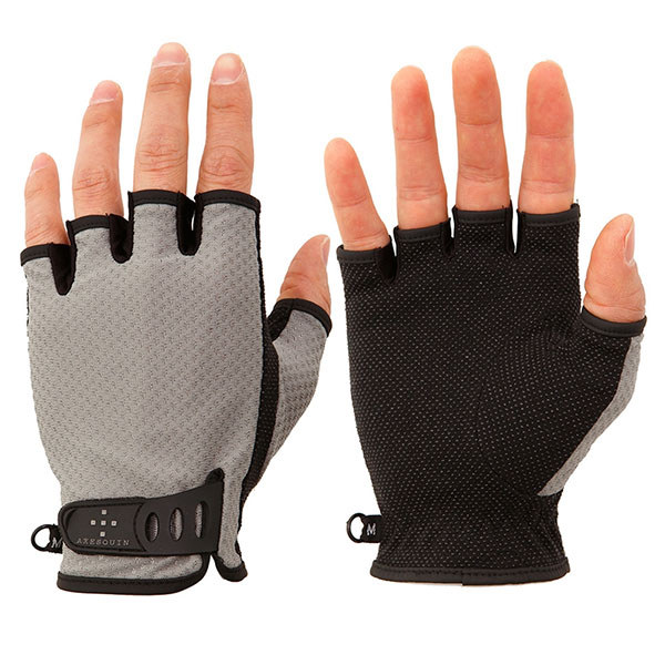 AXESQUIN アクシーズクイン UV Mesh Finger Cut Glove 013067 メンズ・レディース フィンガーレスグローブ メッシュ 指なし手袋 UVカット｜sotoaso-trail｜03