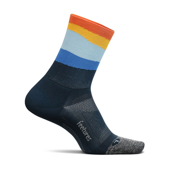 Feetures フィーチャーズ ELITE LIGHT CUSHION MINI CREW 440004 メンズ・レディース ランニング ミドルソックス | feetures | 08