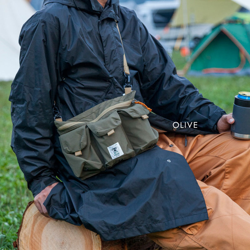 grn outdoor ジーアールエヌ アウトドア TEBURA BAG WANCAN GO9414Q メンズ・レディース 手ぶら ショルダーバッグ  ウエストバッグ