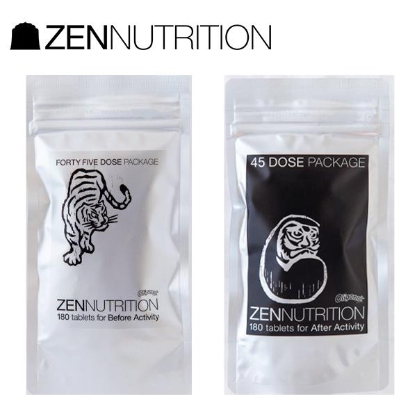ZEN NUTRITION ゼンニュートリション トラ(Befor)&ダルマ(After) 180粒セット｜sotoaso-trail｜02