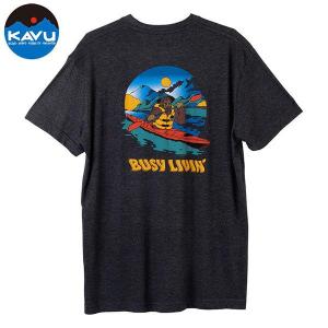 KAVU カブー メンズ Tシャツ 半袖 Sasquatch River Dayz/サスカッチリバー...