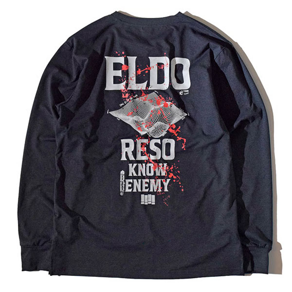 ELDORESO（エルドレッソ） Splashes Long Tee E1105025 メンズ