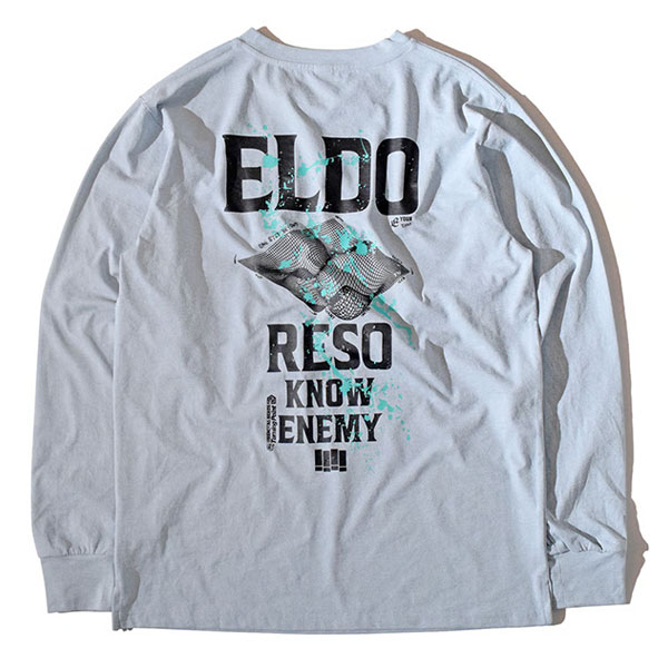 ELDORESO（エルドレッソ） Splashes Long Tee E1105025 メンズ