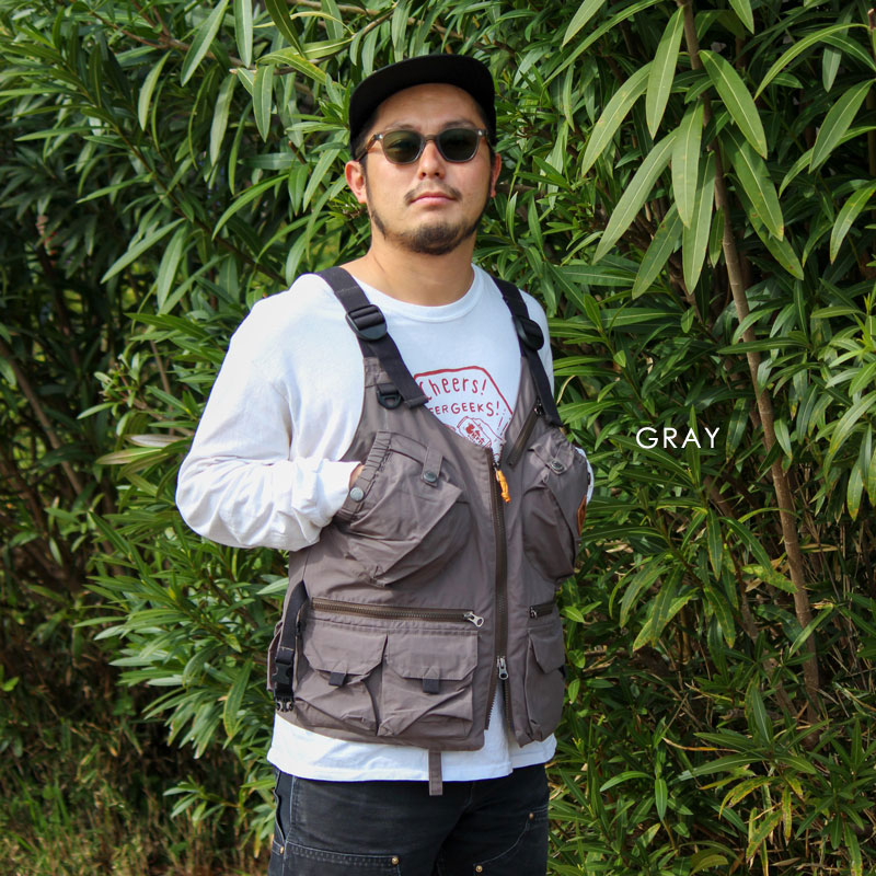 grn outdoor ジーアールエヌ TEBURA VEST21 GO9203Q メンズ